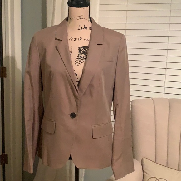 LOFT Taupe blazer - Picture 1 of 6